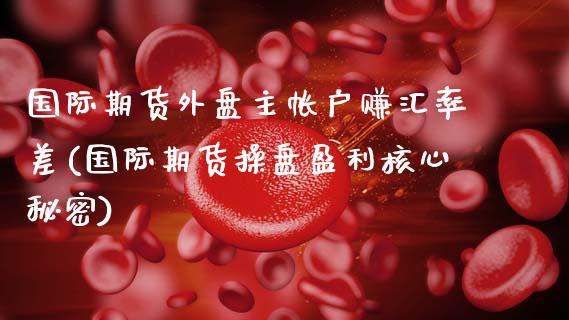 国际期货外盘主帐户赚汇率差(国际期货操盘盈利核心秘密)