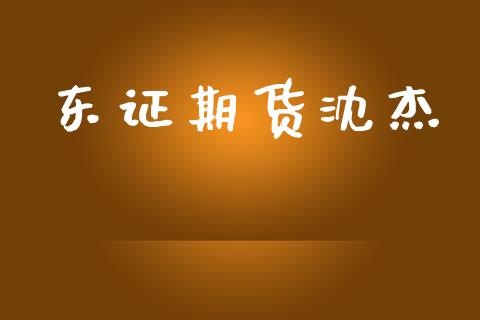 期货沈杰