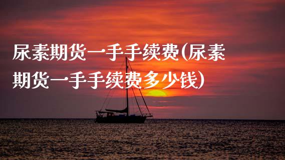 尿素期货一手手续费(尿素期货一手手续费多少钱)