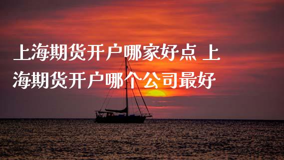 上海期货开户哪家好点 上海期货开户哪个公司最好