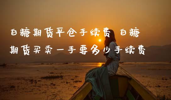 白糖期货平仓手续费 白糖期货买卖一手要多少手续费