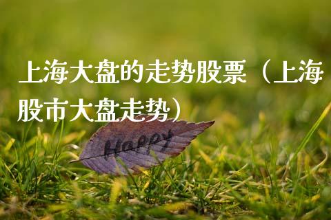 上海大盘的走势股票（上海股市大盘走势）