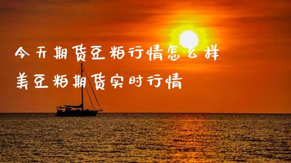 今天期货豆粕行情怎么样 美豆粕期货实时行情