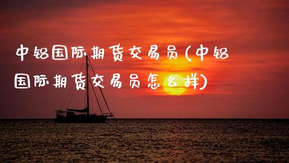 中铝国际期货交易员(中铝国际期货交易员怎么样)