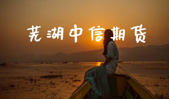 芜湖中信期货