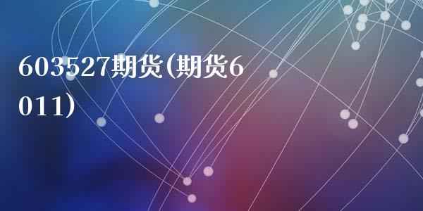 603527期货(期货6011)