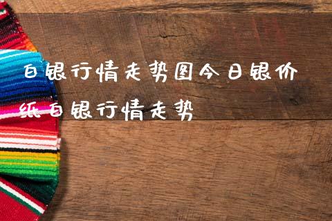 白银行情走势图今日银价 纸白银行情走势_财经要闻_第1张_宇龙理财网 白银行情走势图今日银价 纸白银行情走势_https://www.dglong8.com_财经要闻_第1张