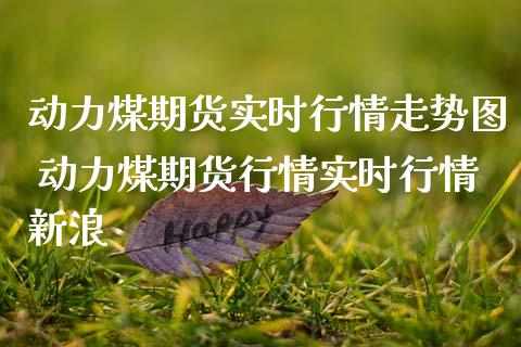 动力煤期货实时行情走势图 动力煤期货行情实时行情新浪