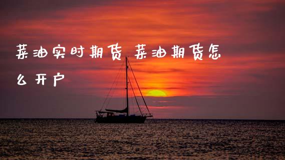 菜油实时期货 菜油期货怎么开户