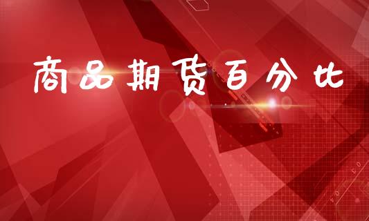 商品期货百分比