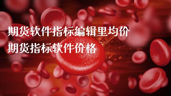 期货软件指标编辑里均价 期货指标软件价格