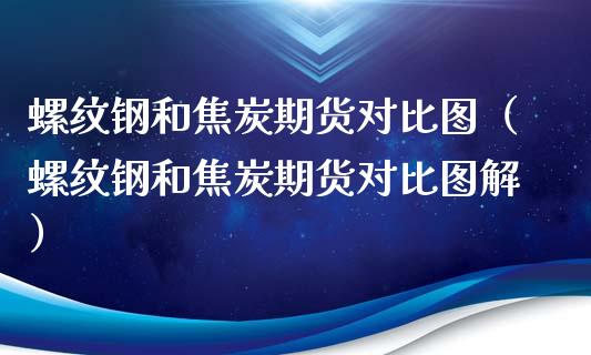 螺纹钢和焦炭期货对比图（螺纹钢和焦炭期货对比图解）