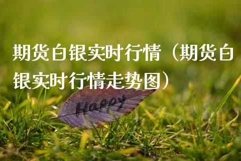 期货白银实时行情（期货白银实时行情走势图）