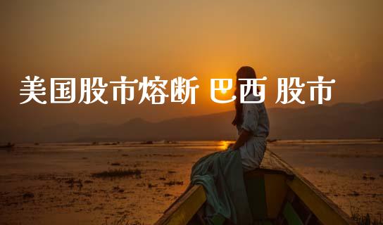 美国股市熔断 巴西 股市