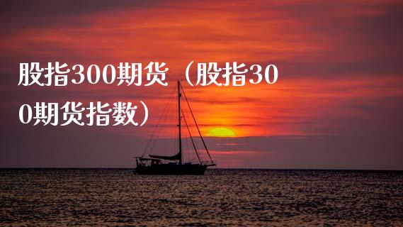 股指300期货（股指300期货指数）