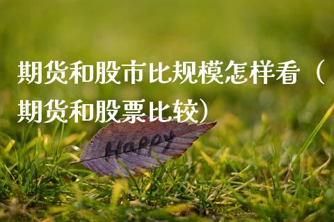 期货和股市比规模怎样看（期货和股票比较）