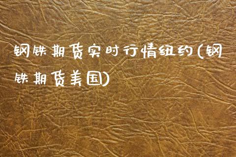 钢铁期货实时行情纽约(钢铁期货美国)
