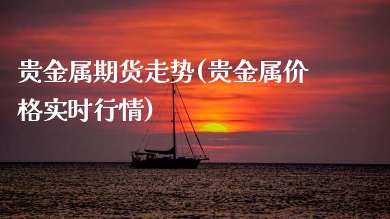 贵金属期货走势(贵金属价格实时行情)
