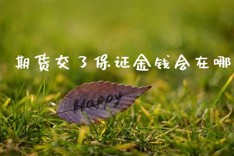期货交了保证金钱会在哪