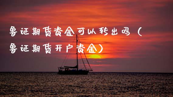 鲁证期货资金可以转出吗（鲁证期货开户资金）