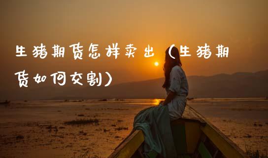 生猪期货怎样卖出（生猪期货如何交割）