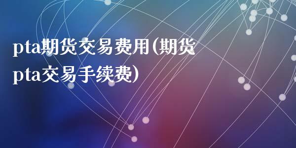 pta期货交易费用(期货pta交易手续费)