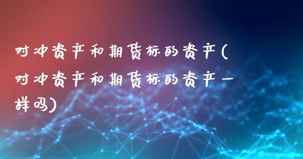 对冲资产和期货标的资产(对冲资产和期货标的资产一样吗)