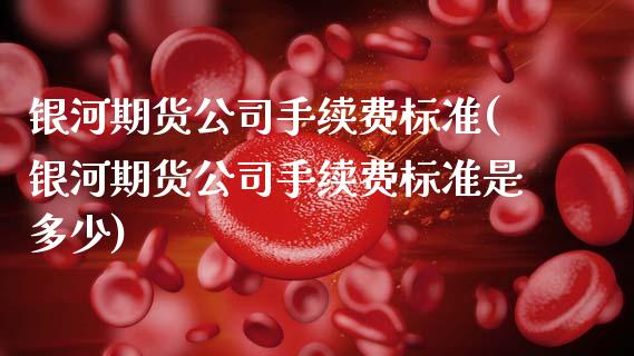 期货公司手续费标准(期货公司手续费标准是多少)