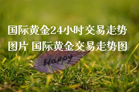 国际黄金24小时交易走势图片 国际黄金交易走势图