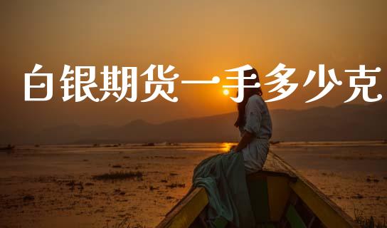 白银期货一手多少克