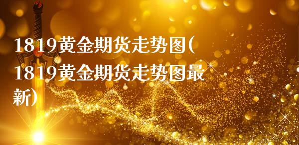 1819黄金期货走势图(1819黄金期货走势图最新)