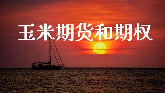 玉米期货和期权