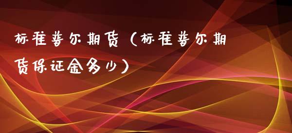 标准普尔期货（标准普尔期货保证金多少）