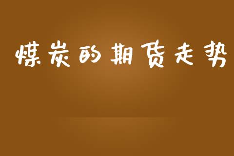煤炭的期货走势