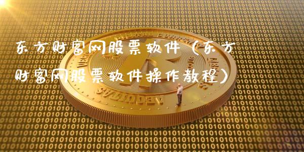 东方财富网股票软件（东方财富网股票软件操作教程）