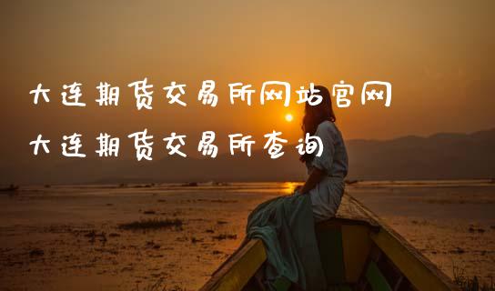 大连期货交易所网站 大连期货交易所查询