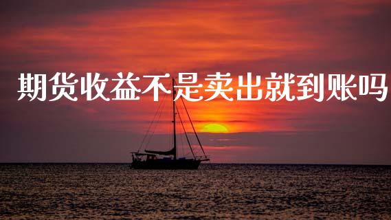 期货收益不是卖出就到账吗