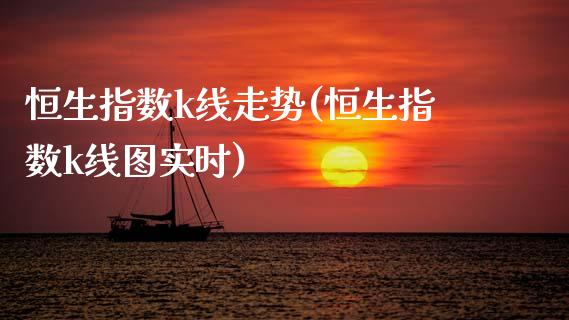 恒生指数k线走势(恒生指数k线图实时)