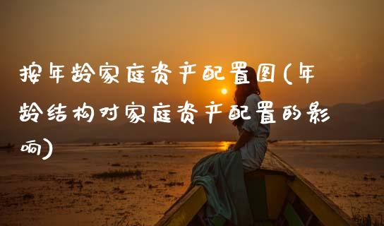 按年龄家庭资产配置图(年龄结构对家庭资产配置的影响)