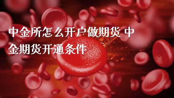所怎么开户做期货 期货开通条件