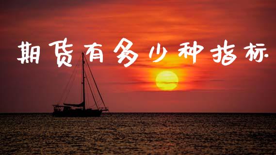 期货有多少种指标