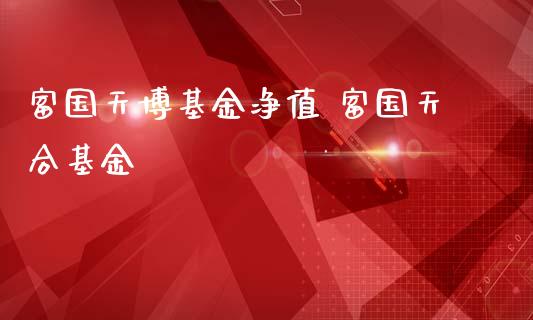 富国天博基金净值 富国天合基金