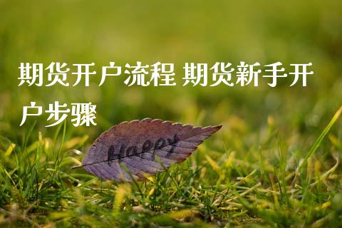 期货开户流程 期货新手开户步骤