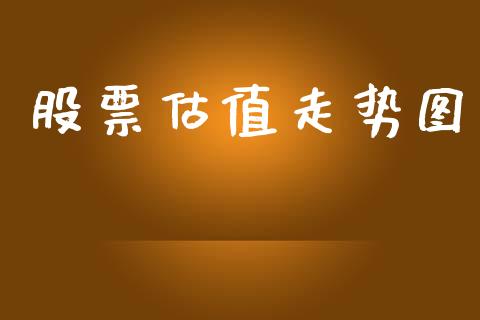 股票估值走势图