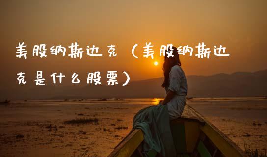 美股纳斯达克（美股纳斯达克是什么股票）