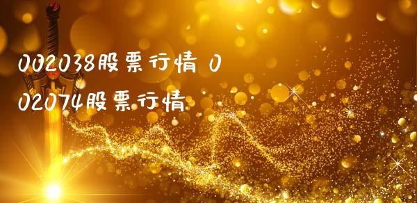 002038股票行情 002074股票行情