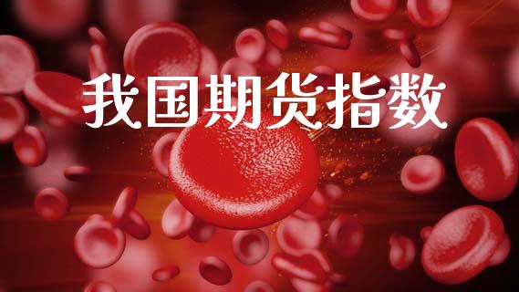 我国期货指数