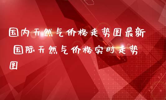 国内天然气价格走势图最新 国际天然气价格实时走势图_财经要闻_第1张_宇龙理财网 国内天然气价格走势图最新 国际天然气价格实时走势图_https://www.dglong8.com_财经要闻_第1张