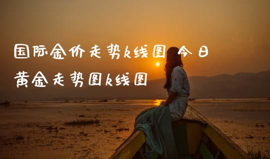 国际金价走势k线图 今日黄金走势图k线图