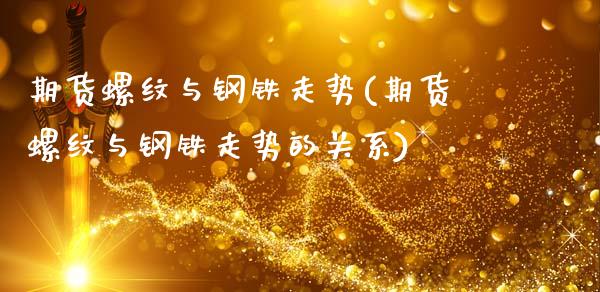 期货螺纹与钢铁走势(期货螺纹与钢铁走势的关系)